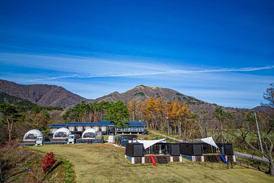 自然に囲まれた環境、めいいっぱいいい空気を吸ってこの環境を味わってほしいですね。