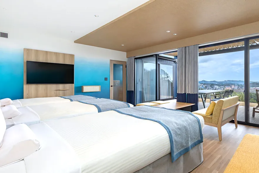 メガボックス建築事例「和歌山県」開放感あふれるドッグフレンドリーヴィラ（宿泊施設）「MEGABOX」